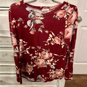 Floral Long Sleeve Top